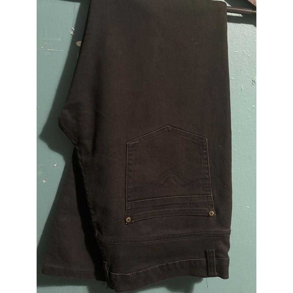Franky Max Stretch Men's Chino Pants Jeans Black Pants 36x32